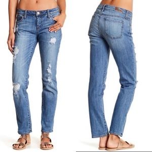 Kut from the kloth Katy boyfriend distressed jeans